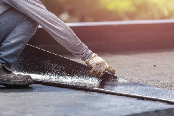 Professional Emergency Waterproofing technician working in Millbury, OH